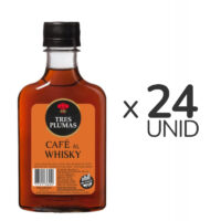 TRES PLUMAS CAFE AL WHISKY 200cc X24